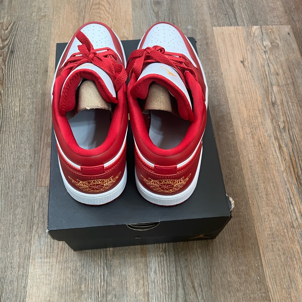 Air Jordan 1 Low (Red)‼️ - Picture 3 of 7